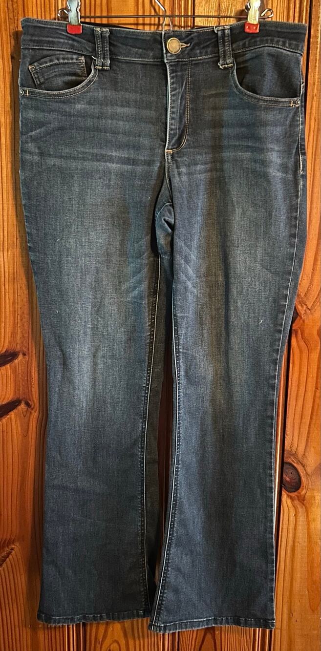 Democracy ab “solution” Women’s bootcut jeans high rise stretchy western size 12